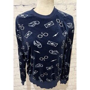 Wizarding World of Harry Potter Universal Studios Fleece Pullover Shirt Medium